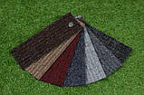 Ковролін/килимова доріжка на гумовій основі  коричневий Betap Turbo 97, ширина 0.8 м, фото 5