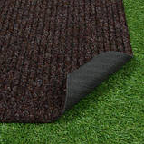 Ковролін/килимова доріжка на гумовій основі  коричневий Betap Turbo 97, ширина 0.8 м, фото 3