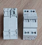 Перекидний модульний перемикач навантаження 2Р 40А 230V мережа-генератор (введення резерву) LW219G Lemanso, фото 6