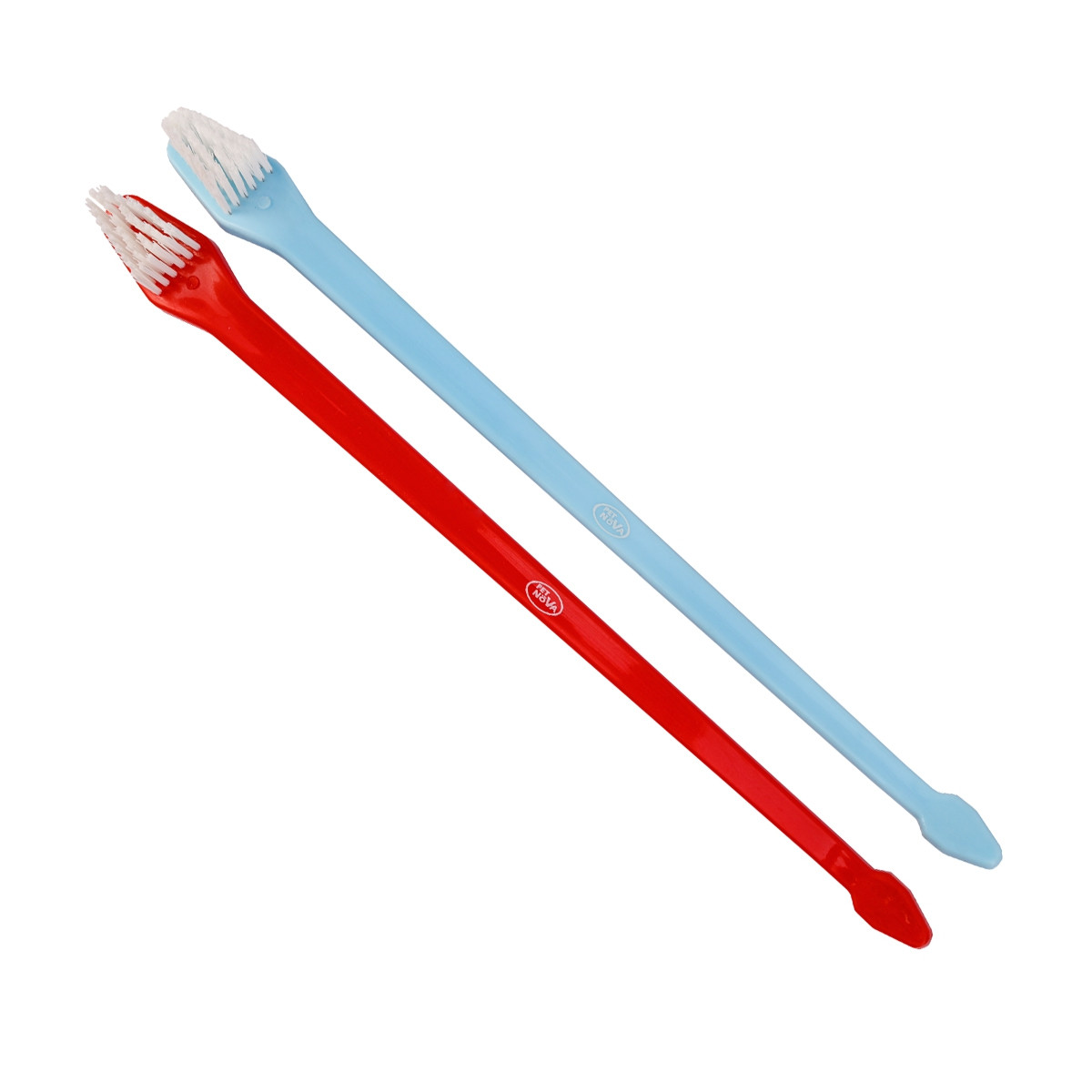 Зубні щітки для собак Pet Nova ToothBrush Set подвійні 22 см набір