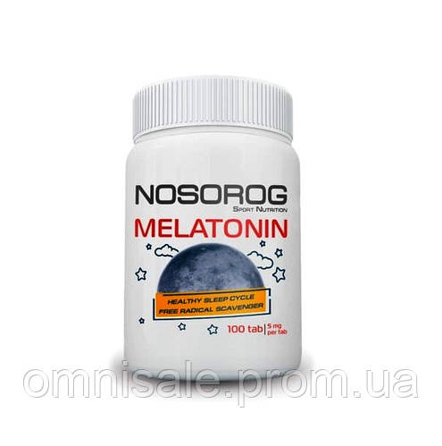 Мелатонин для спорта Nosorog Nutrition Melatonin 100 Tabs OE, код ...