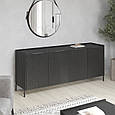Комплект меблів Ларго з 3 позицій МОРСЬКЕ ДЕРЕВО КАРБОН, фото 4