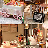 Румбокс CHOCOLATIER Roombox Інтер'єрний конструктор Кондитерська шоколадниця С007 + купол, фото 6