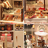 Румбокс CHOCOLATIER Roombox Інтер'єрний конструктор Кондитерська шоколадниця С007 + купол, фото 7