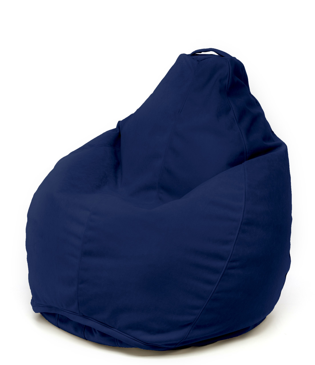 Крісло мішок MrBean Груша Велюр L Monaco Blue (vbbl30)