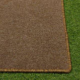 Ковролін коричневий для офісу та дому Betap Vienna 97, ширина 4 м, фото 2