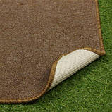 Ковролін коричневий для офісу та дому Betap Vienna 97, ширина 4 м, фото 3