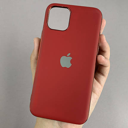 Чохол для Apple iPhone 11 Pro жіночий матовий щільний чохол на телефон айфон 11 про червоний E7B, фото 1