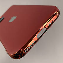 Чохол для Apple iPhone 11 Pro жіночий матовий щільний чохол на телефон айфон 11 про червоний E7B, фото 4