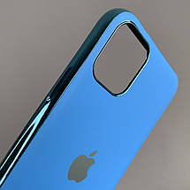 Чохол для Apple iPhone 11 Pro жіночий щільний матовий чохол на телефон айфон 11 про синій E7B, фото 3
