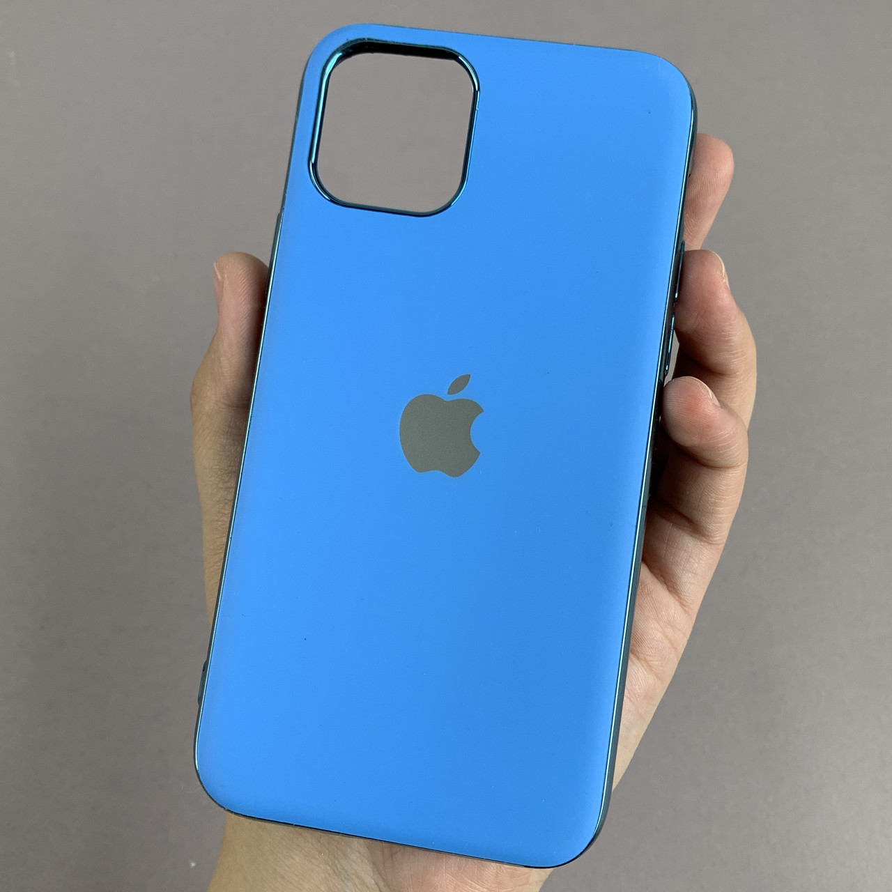 Чохол для Apple iPhone 11 Pro жіночий щільний матовий чохол на телефон айфон 11 про синій E7B