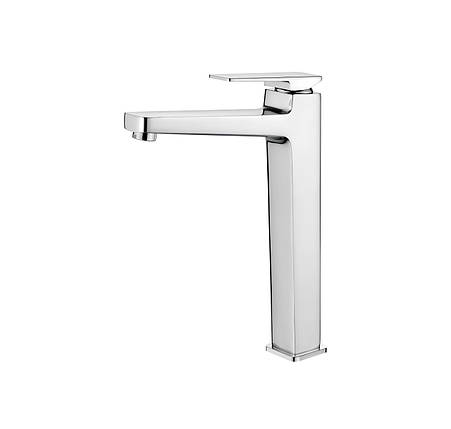 Змішувач для умивальника Dante LM1178 високий, хром, фото 1