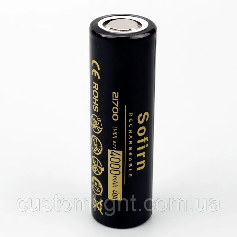 Акумулятор Sofirn 21700 4000mAh (40а)