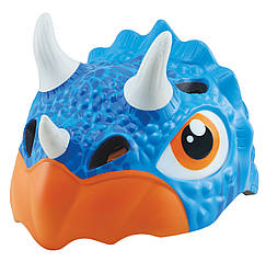 Шолом захисний дитячий Globber Fantasy трицератоп з ліхтариком 49-55см (605-100)