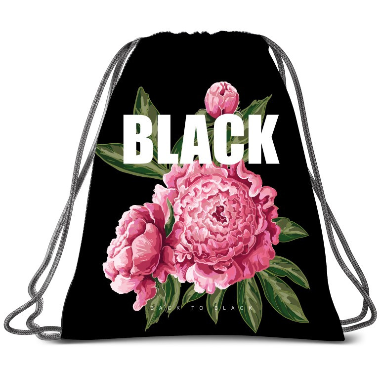 Сумка для взуття 33х46, Піони, фото 1