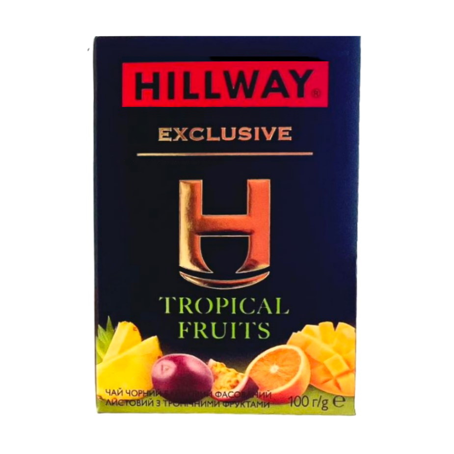 Чай чорний Hillway Tropical Fruits 100 грамів