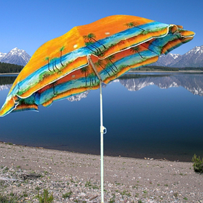 Парасолька  пляжний 2 м "Пальма " з наклоном спиці