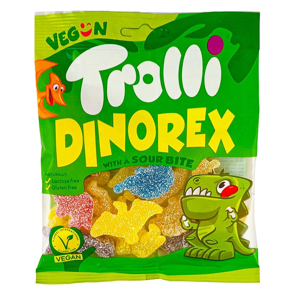 Желейкі Trolli Dinorex 100г/уп
