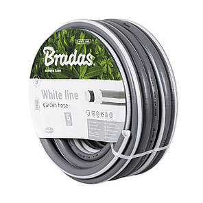 Шланг для полива Bradas WHITE LINE 1/2" 30 м серый (WWL1/230), фото 1