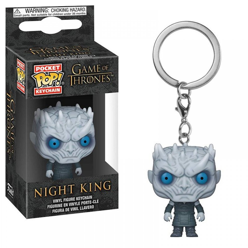 Брелок Фанко Поп Funko Pop Гра Престолів Game of Thrones Король Ночі Night King 4 см, фото 1