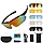 Захисні окуляри Oakley без бренду червоні 5 пар змінних лінз, фото 3