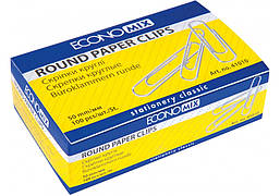 Скріпки круглі 50мм Economix E41010