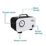 Насос вакуумний мембранний VP-15L (15 л/хв, 0,8 бар) JOANLAB, фото 5
