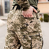 Штани тактичні 13 кишень Apex Gen-3 (вафелька) піксель ЗСУ GRIFON (Rip-Stop), фото 10