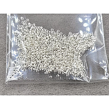 Стопери кулька 1,5мм, 3 гр, колір срібло