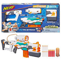 Бластер НЕЕРФ Модулус "Три-птрак" Nerf Modulus Tri-Strike Blaster HASBRO