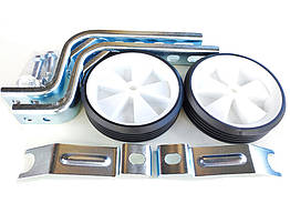 Колеса на дитячий велосипед, бічні, страхувальні Lumari HR09 (12"-20") білі