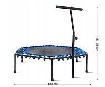 Фітнес батут з ручкою Rippey 130 см, фото 5