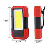 Портативний переносний ліхтар RIAS WB431 з магнітом та кліпсою 3xAAA 3W Red (7_00693), фото 4