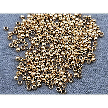 Стопери кулька 2мм, 5 гр, колір золото