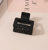 Краб заколка для волосся Amice 5 см матовий черний