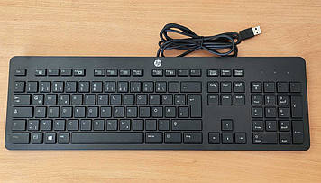 Клавиатура б/в HP Slim USB Black (PH0U) оригінал