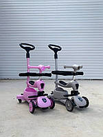 Фірмовий самокат-біговел дитячий самокат, біговел для дитини, Самокат-біговел Scooters Basket 3in1