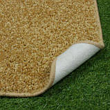 Ковролін однотонний коричневий Betap Mabelie 93, ширина 4 м, фото 3