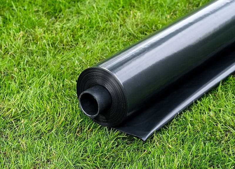 Плівка чорна, 120мкм 3м/100м, поліетиленова (для мульчування, будівельна)., фото 1