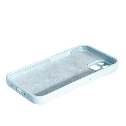 Силіконовий чохол Case Softy для Apple iPhone 14 Light Blue, фото 2