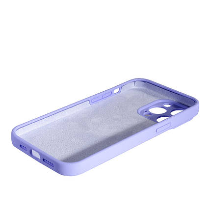 Силіконовий чохол Case Softy для Apple iPhone 15 Pro Lavender, фото 3