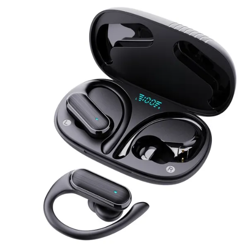Вакуумні bluetooth-навушники A 520 для спорту чорні