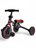 Велосипед-беговел з батьківською ручкою MamaMia, фирменный велосипед-беговел, беговел для ребенка,, фото 4