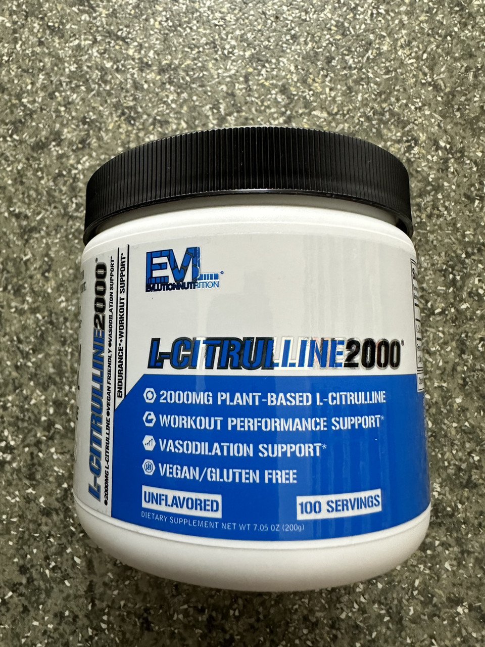 Цитрулін у порошку, Evlution Nutrition L-Citruline, 200 gram 100 порцій, фото 1