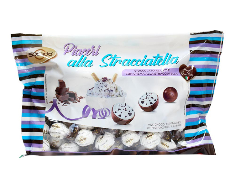 Цукерки зі смаком морозива Piaceri alla Stracciatella 1кг. Італія