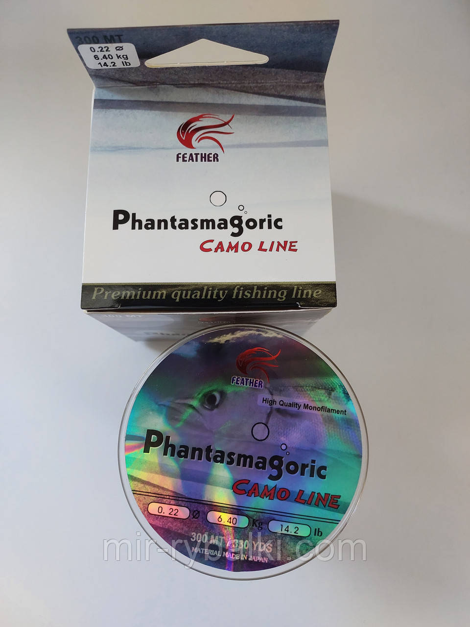Волосінь Feather 300 м 0.22