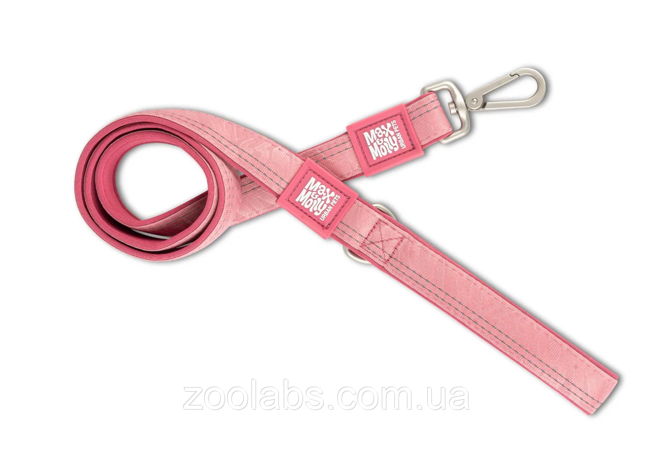 Повідець для собаки Max & Molly Shot Leash Matrix 2.0 Rose рожевий