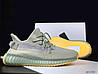 Чоловічі кросівки Steely Yeezy Boost 350 All Grey (Сірі) Взуття Стайл Ізі Буст 350 сітка повсякденні демісезон, фото 4