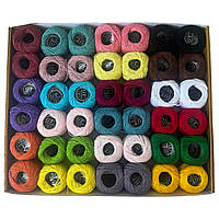 Набір пряжи Ірис Gold Thread 42 мотка