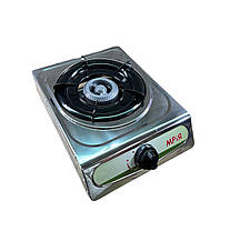 Газова плита однокомфорна Мрія + Балон газовий Rudyy 12л + редуктор зі шлангом + пальник на балон у подарунок, фото 5